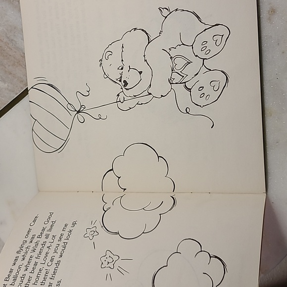 Vintage Care Bears A World Made of Love Book - Picture 4 of 8
